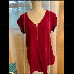 Dark Red/ Burgundy blouse